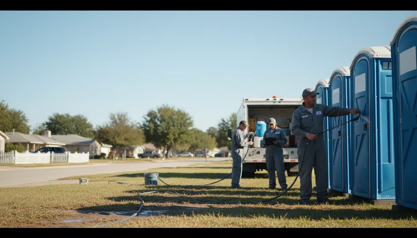 Long-Term Portable Toilet Rental in Woodland, IL near me